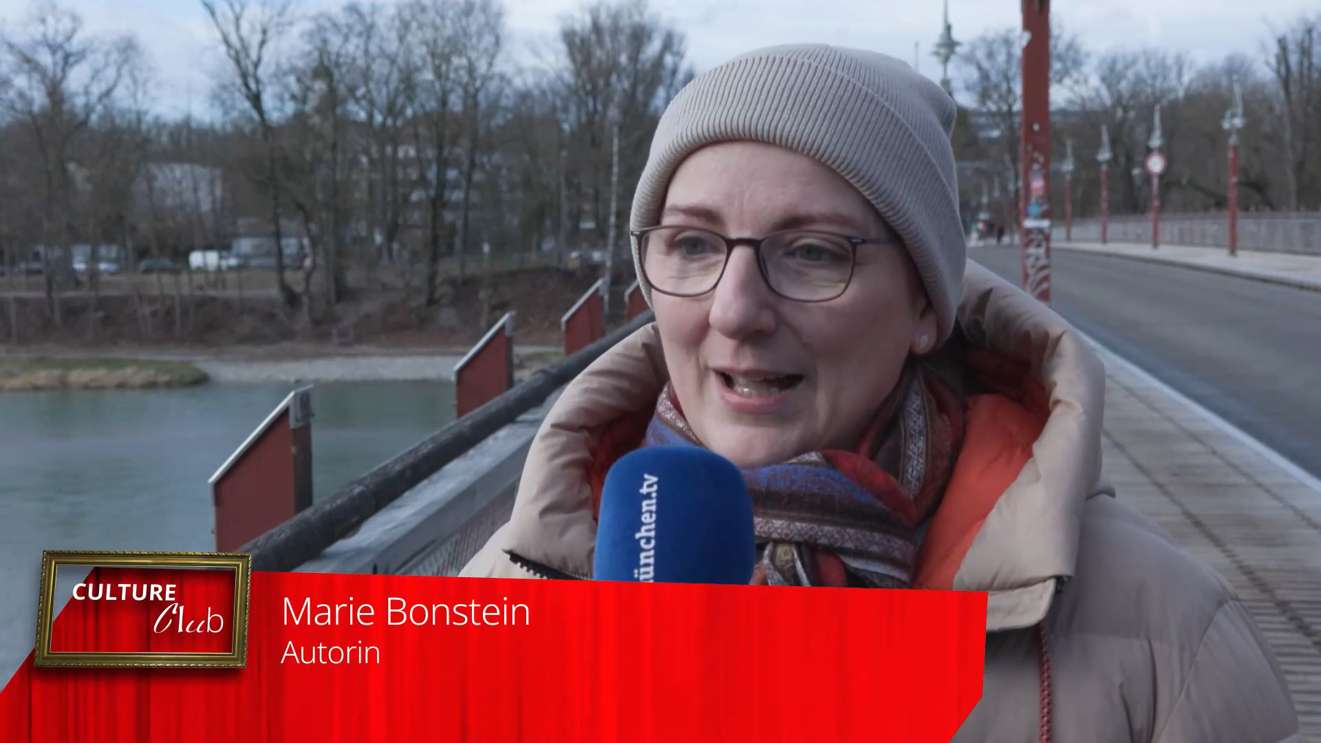 TV Interview Marie Bonstein zum Krimi "Tödlicher Isarfrost"